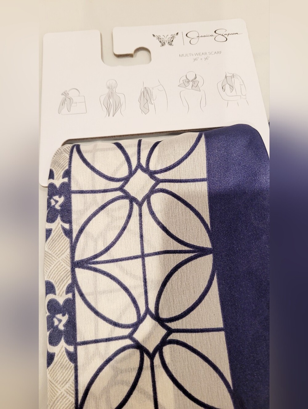 Jessica Simpson Multi Wear Scarf - Picture 2 of 3